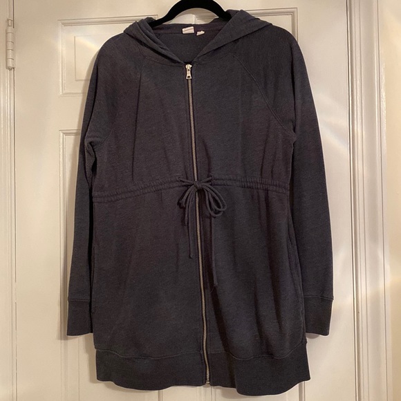 GAP Tops - Gap Maternity zip up hooded sweatshirt. Medium.